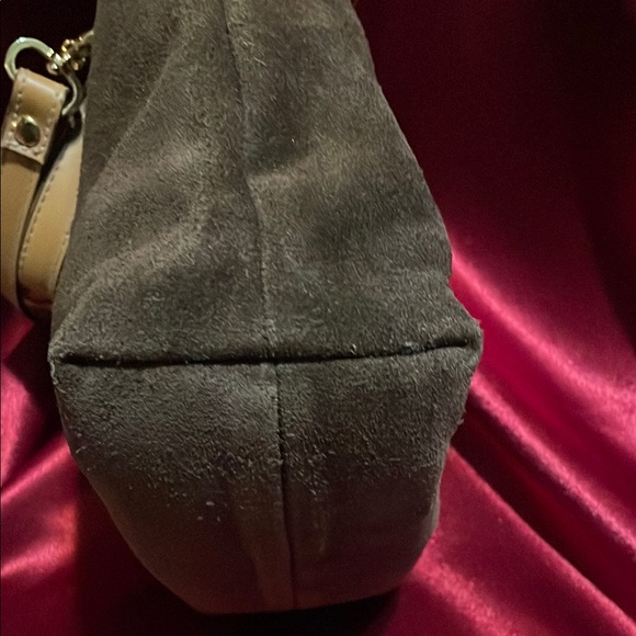 Brown Suede Women's Bag - Picture 9 of 9